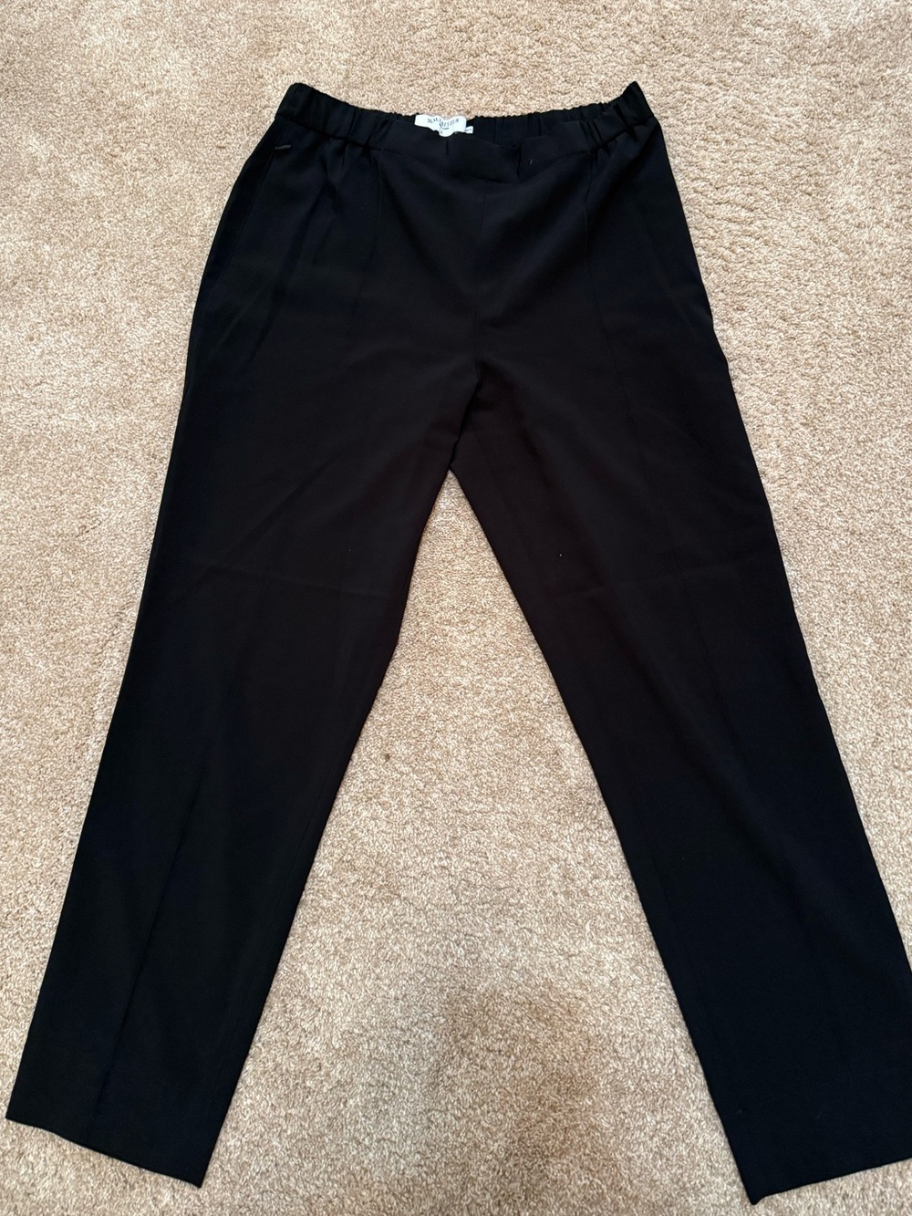 M.M. La Fleur Black Women's Tailored Pants
